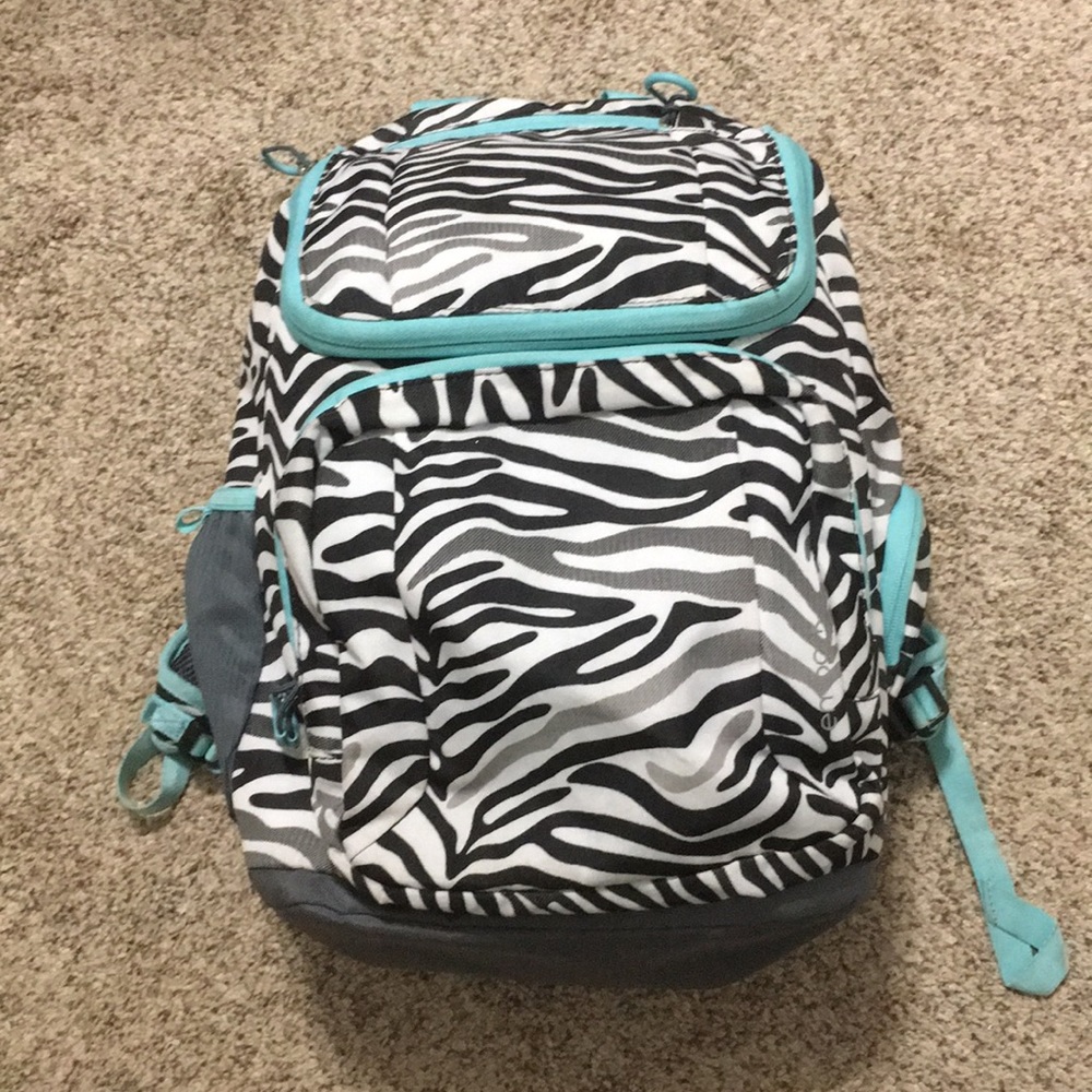 Embark Zebra Print Backpack